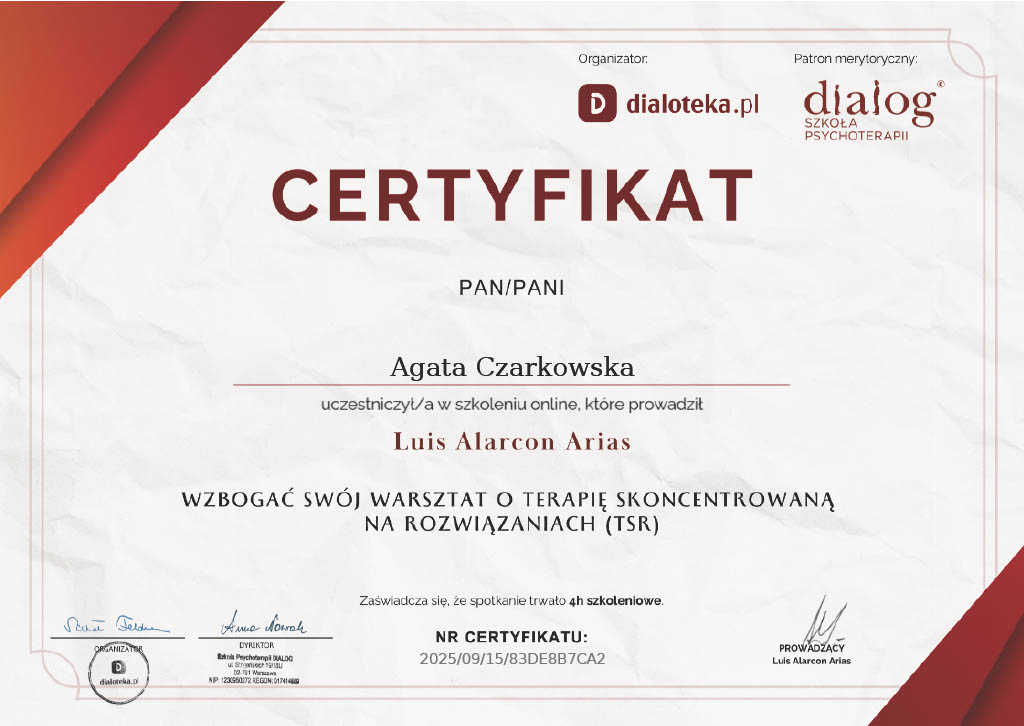 Certyfikat 2