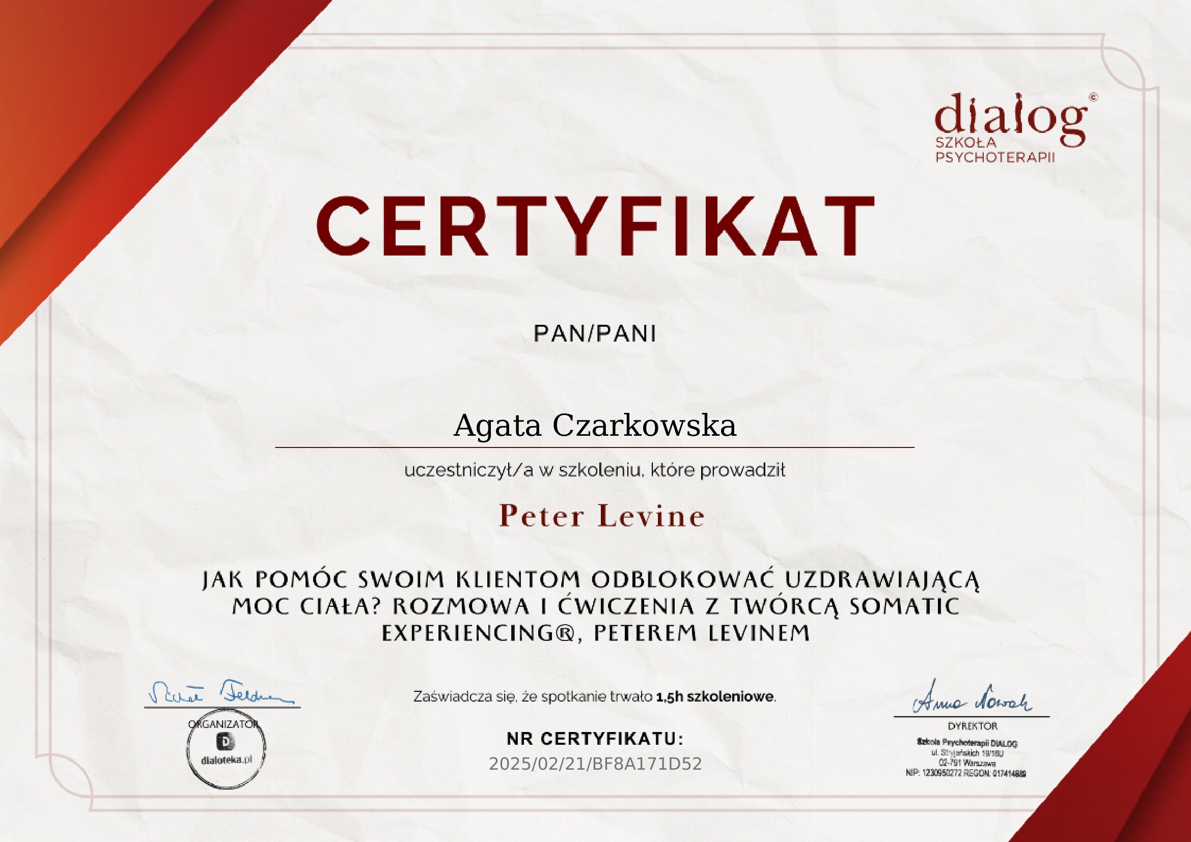 Certyfikat 4